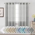 Window Grommet Sheer Curtain Panels